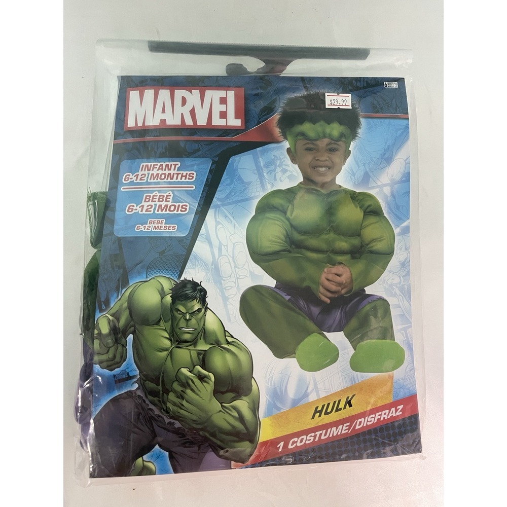 Marvel Hulk Kids Costume - Green